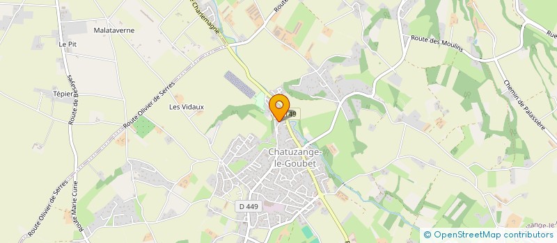 localisation de l'entreprise MADAME AUDE LIOTARD à CHATUZANGE-LE-GOUBET
