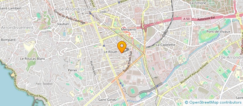 localisation de l'entreprise MADAME AUDE LIZON à MARSEILLE