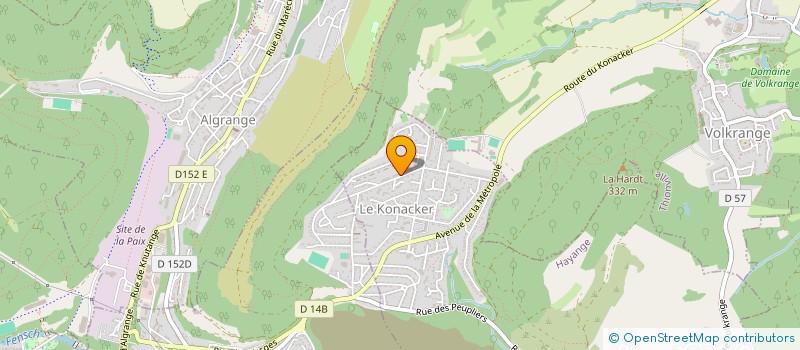 localisation de l'entreprise MADAME AUDE LOBSTEIN à HAYANGE