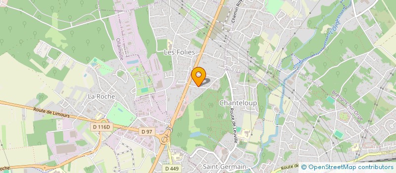localisation de l'entreprise MADAME AUDE LOUISAN à SAINT-GERMAIN-LES-ARPAJON