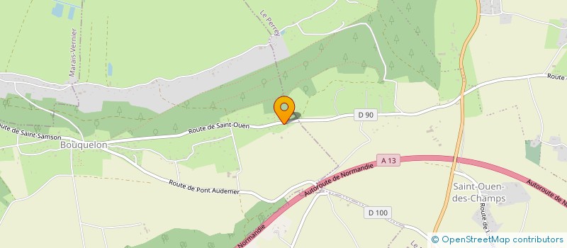 localisation de l'entreprise MADAME AUDE LOUVEL  BOUQUELON