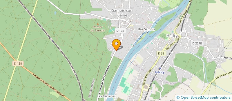 localisation de l'entreprise MADAME AUDE LUCAZEAU à SAMOIS-SUR-SEINE