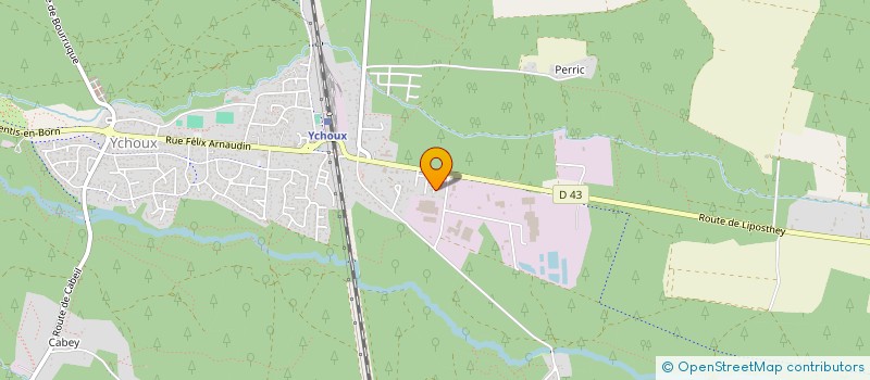 localisation de l'entreprise MADAME AUDE LUCBERT  YCHOUX