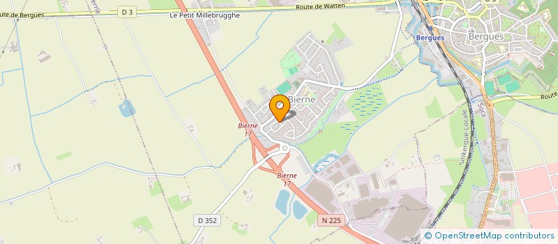 localisation de l'entreprise MADAME AUDE MAHE  BIERNE