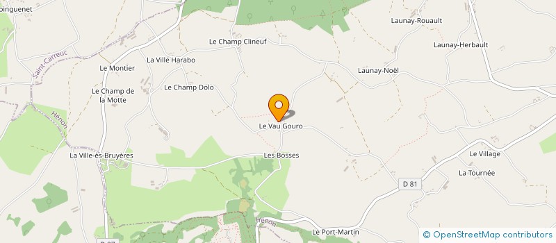 localisation de l'entreprise MADAME AUDE MALEPEYRE à HENON