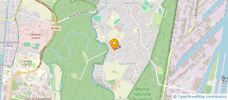 localisation de l'entreprise MADAME AUDE MALLARD  STRASBOURG