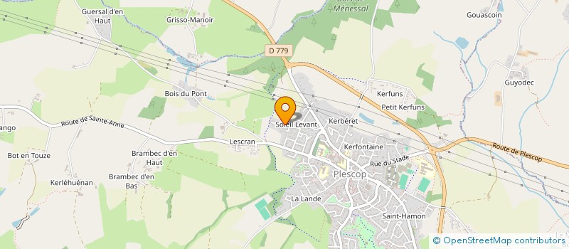 localisation de l'entreprise MADAME AUDE MARCHAND  SAINT-AVE