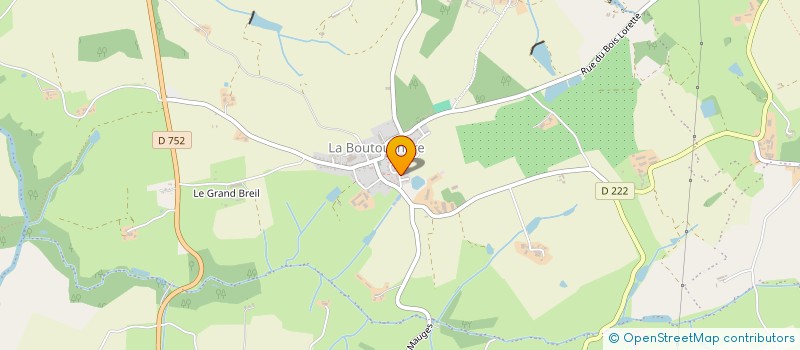 localisation de l'entreprise MADAME AUDE MARCHAND  MAUGES-SUR-LOIRE