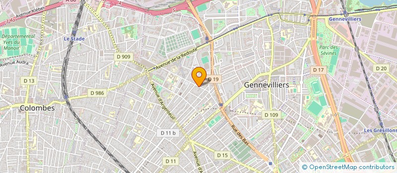 localisation de l'entreprise MADAME AUDE MARIE GENEVIEVE TOURNOUX à ASNIERES-SUR-SEINE