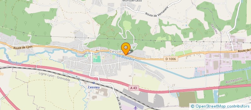 localisation de l'entreprise MADAME AUDE MATEOS  CESSIEU