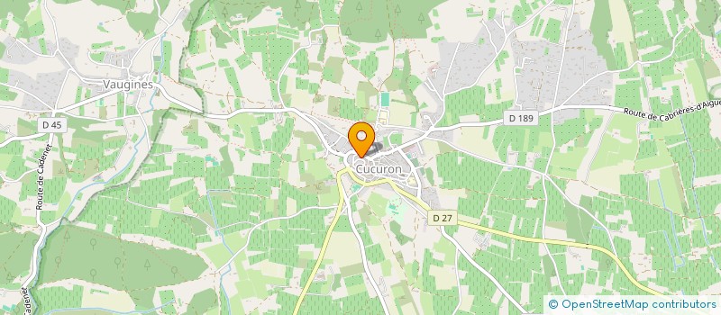 localisation de l'entreprise MADAME AUDE MEDORI  CUCURON