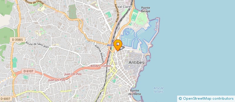 localisation de l'entreprise MADAME AUDE MISSANA à ANTIBES