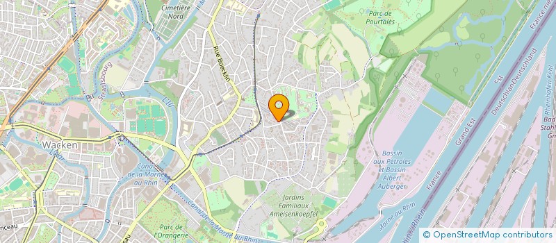 localisation de l'entreprise MADAME AUDE MISSY  STRASBOURG