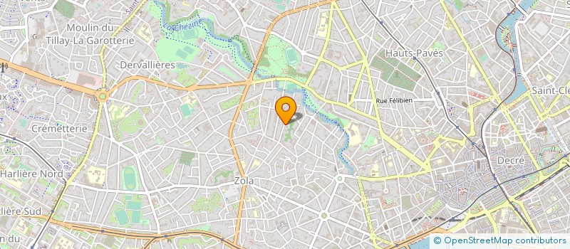 localisation de l'entreprise MADAME AUDE MOUSSET à NANTES