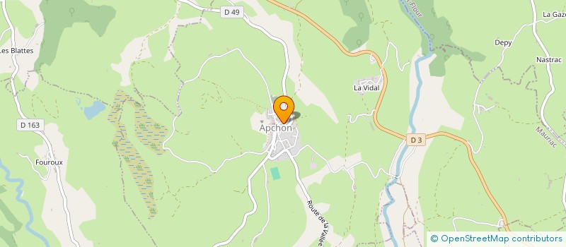 localisation de l'entreprise MADAME AUDE MOUSSIEGT à RIOM-ES-MONTAGNES