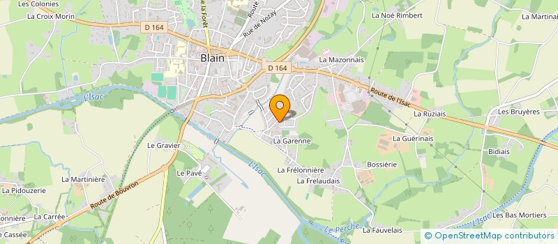 localisation de l'entreprise MADAME AUDE MUSY à BLAIN