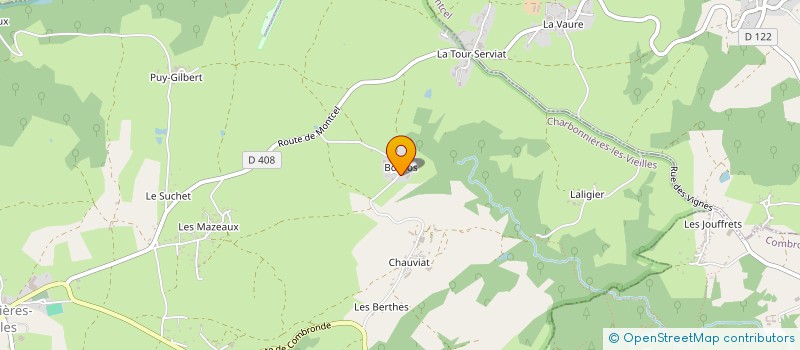 localisation de l'entreprise MADAME AUDE NICOLAS-MORGANTINI à CHARBONNIERES-LES-VIEILLES