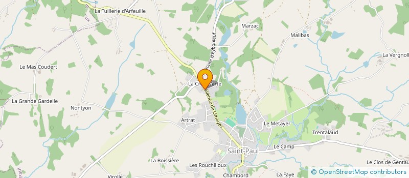 localisation de l'entreprise MADAME AUDE NICOT  SAINT-PAUL