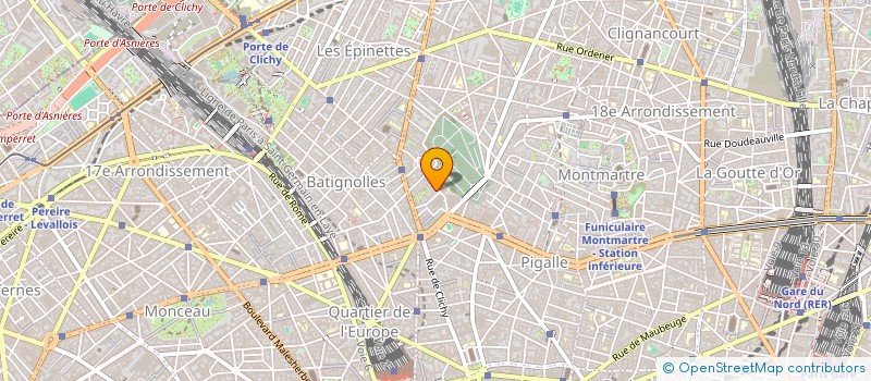 localisation de l'entreprise MADAME AUDE OUENSANGA  PARIS