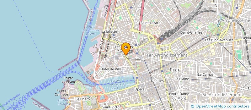 localisation de l'entreprise MADAME AUDE PALAYRET à MARSEILLE