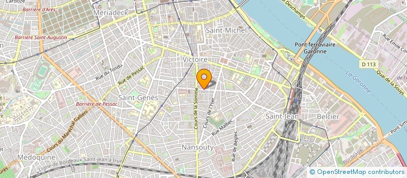 localisation de l'entreprise MADAME AUDE PALMERO à BORDEAUX