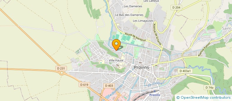 localisation de l'entreprise MADAME AUDE PALUEL-MARMONT  PROVINS