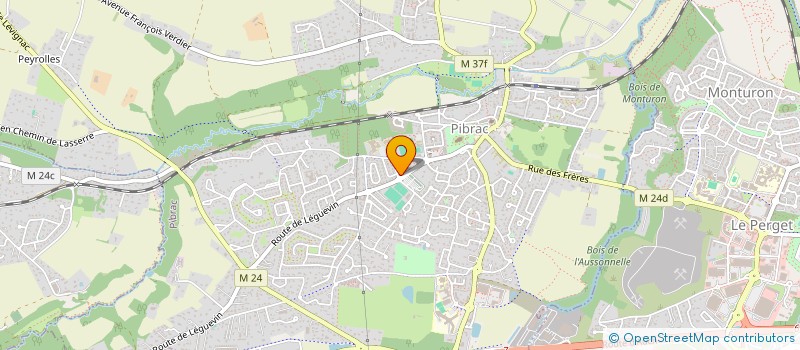 localisation de l'entreprise MADAME AUDE PASCARD  PIBRAC