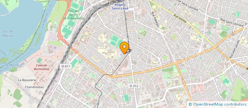 localisation de l'entreprise MADAME AUDE PAULETTO  SAINT-ALBAN-LES-EAUX