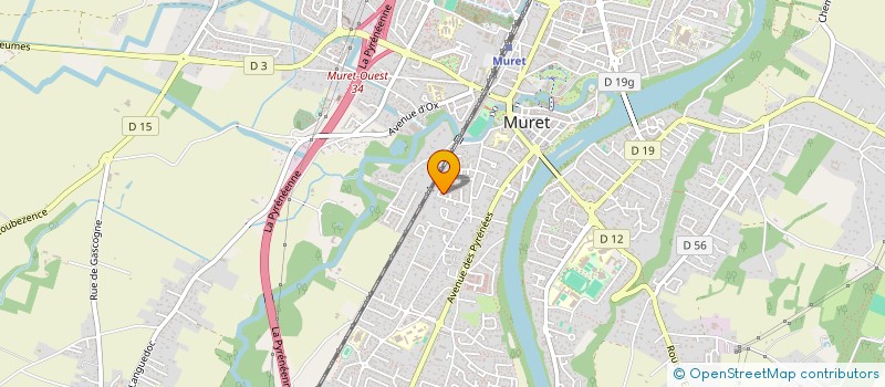 localisation de l'entreprise MADAME AUDE PEGADO  EAUNES