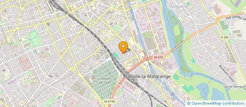 localisation de l'entreprise MADAME AUDE PIERRE  NANCY