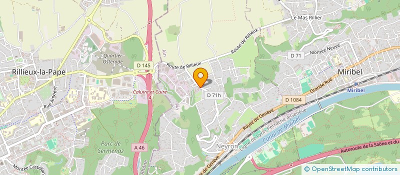 localisation de l'entreprise MADAME AUDE PILOQUET  NEYRON