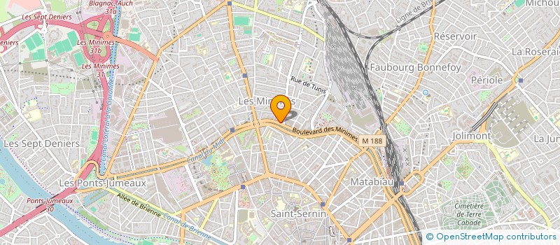 localisation de l'entreprise MADAME AUDE PLANQUES  TOULOUSE