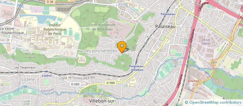 localisation de l'entreprise MADAME AUDE POINTEREAU à PALAISEAU