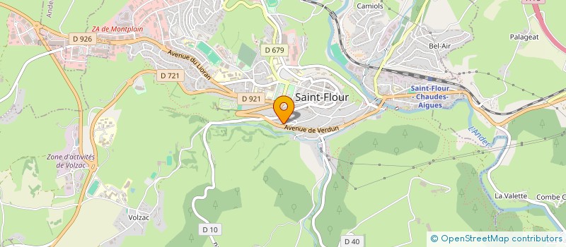 localisation de l'entreprise MADAME AUDE POLO à SAINT FLOUR