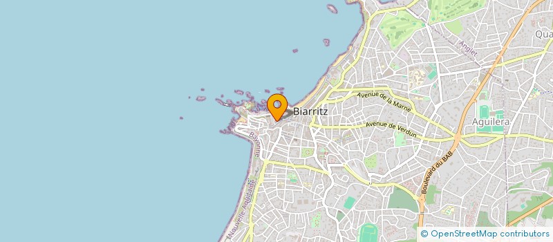 localisation de l'entreprise MADAME AUDE PRIGENT à BIARRITZ