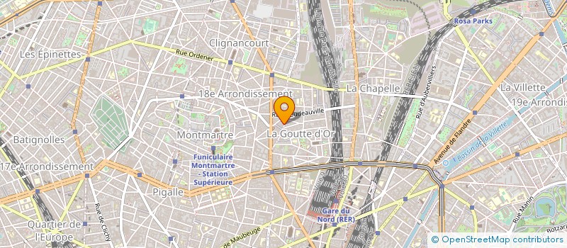 localisation de l'entreprise MADAME AUDE QUERE à PARIS