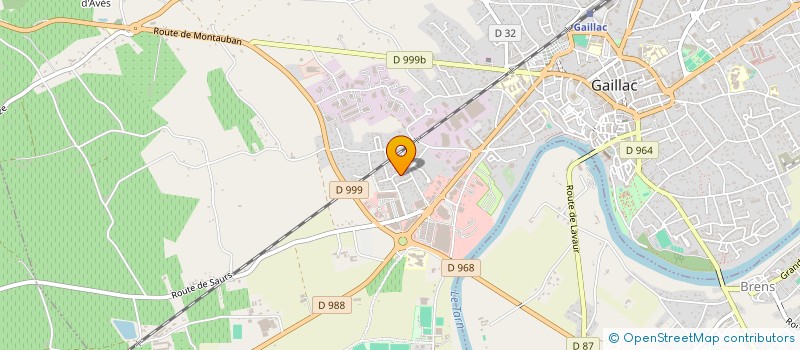 localisation de l'entreprise MADAME AUDE RAYNAL  MARSSAC-SUR-TARN