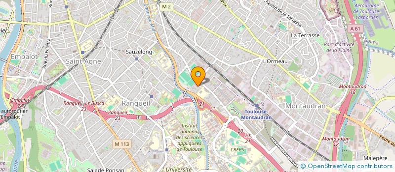 localisation de l'entreprise MADAME AUDE REY à TOULOUSE