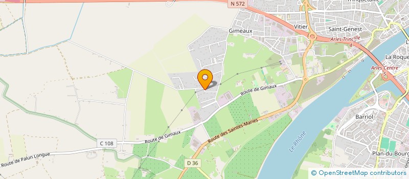 localisation de l'entreprise MADAME AUDE RICHE  ARLES