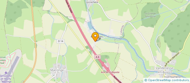 localisation de l'entreprise MADAME AUDE ROBIN  CERNAY