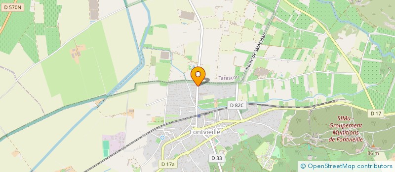 localisation de l'entreprise MADAME AUDE ROLIN  FONTVIEILLE