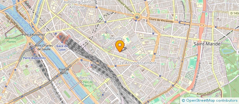 localisation de l'entreprise MADAME AUDE ROSSIGNOL  PARIS