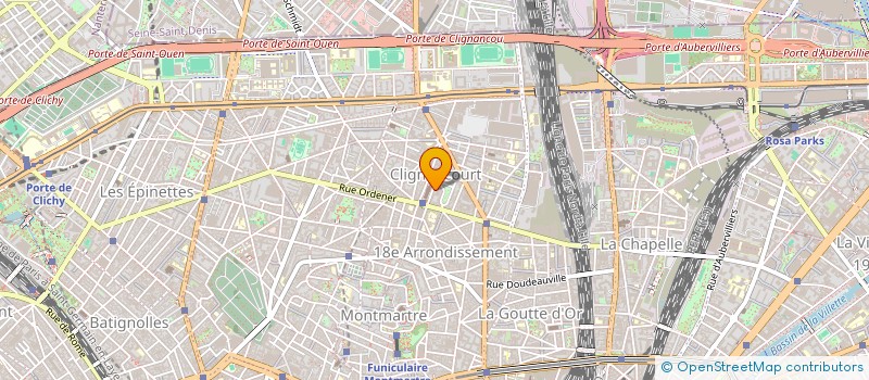 localisation de l'entreprise MADAME AUDE SARKADI  PARIS