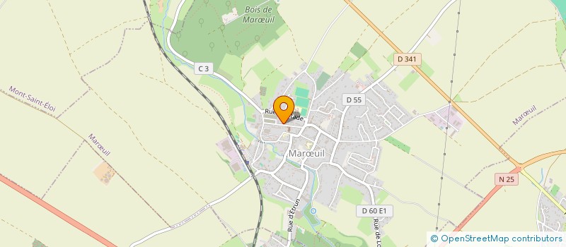 localisation de l'entreprise MADAME AUDE SAUTRON  MARUIL