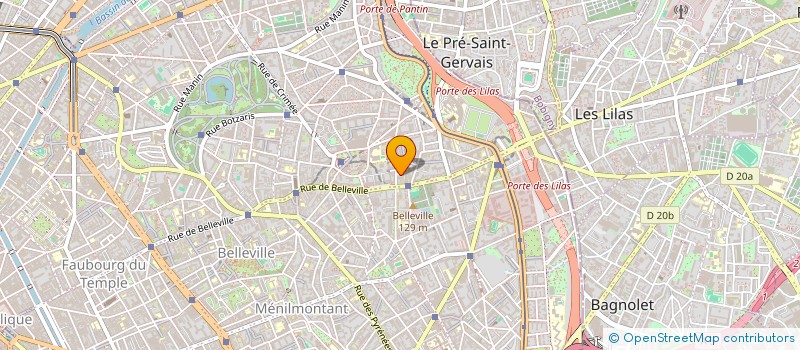 localisation de l'entreprise MADAME AUDE SCORTESSE  PARIS