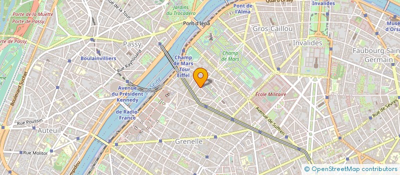 localisation de l'entreprise MADAME AUDE SEGUINEAU DE PREVAL  PARIS