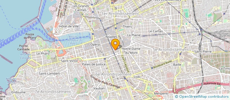 localisation de l'entreprise MADAME AUDE SEISSON  MARSEILLE