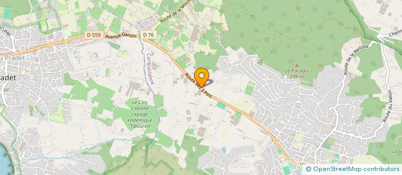 localisation de l'entreprise MADAME AUDE SENECOT  CARQUEIRANNE