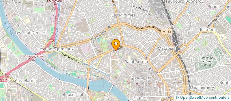 localisation de l'entreprise MADAME AUDE SIRVENTE à TOULOUSE