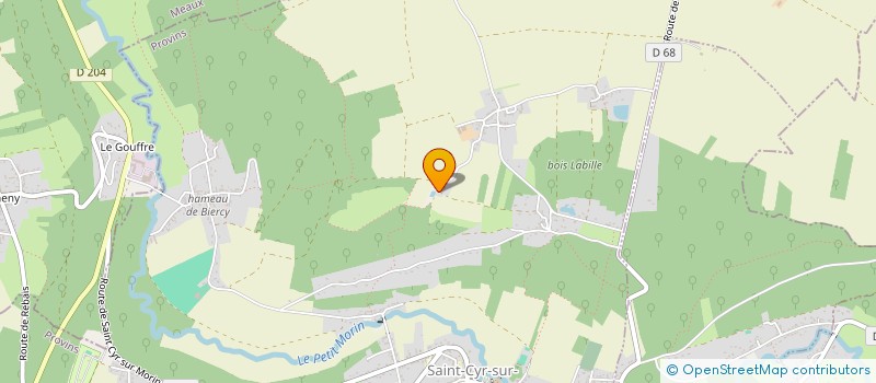 localisation de l'entreprise MADAME AUDE SOMONT  SAINT-CYR-SUR-MORIN